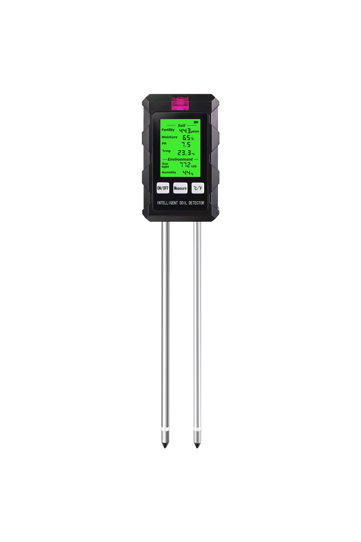 JUANJUAN-Soil Tester 6 In 1 Soil Detector Soil Tester Ph Temperature Humidity Sunlight Air Moisture Nutrient 1
