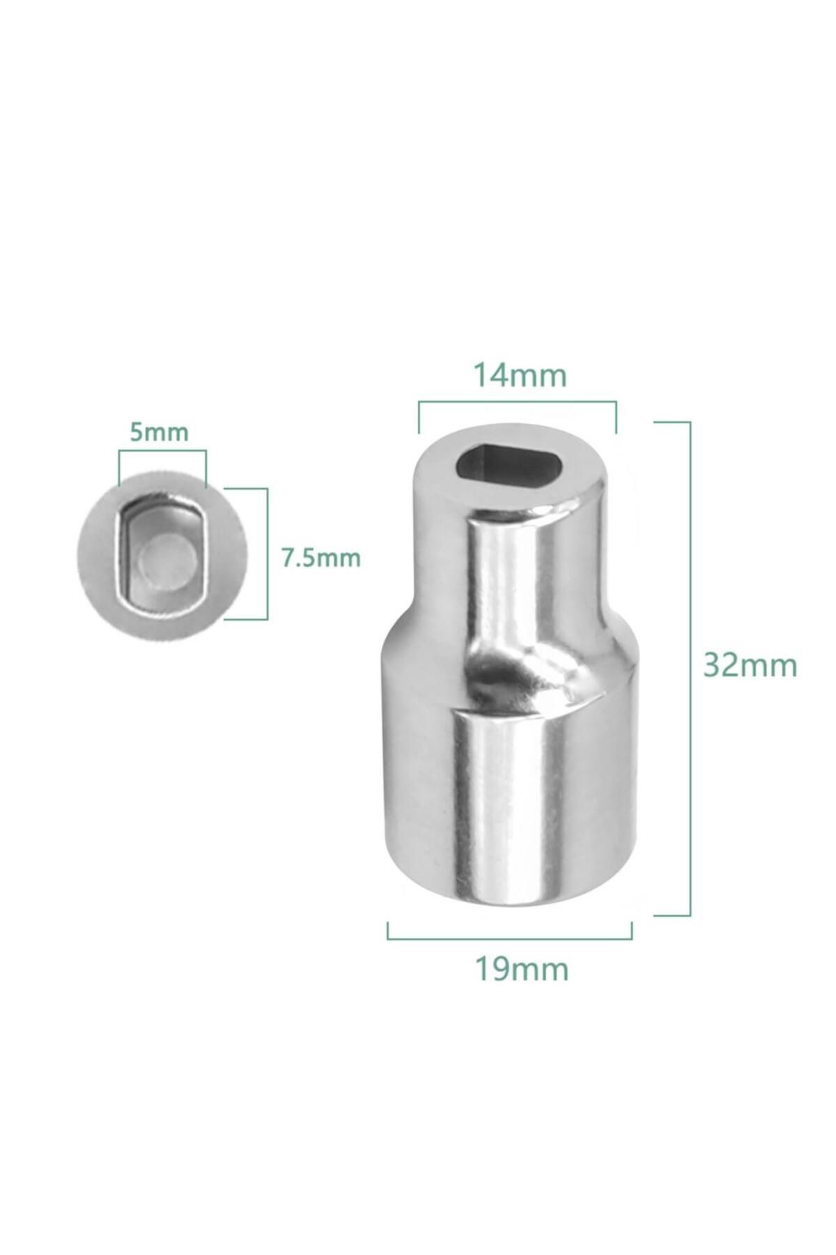 Choice-Shock Absorber Socket 3/8 Drive Remove & Replace Shock Absorbers Fit the “Double D” Stem Tools fo... 5
