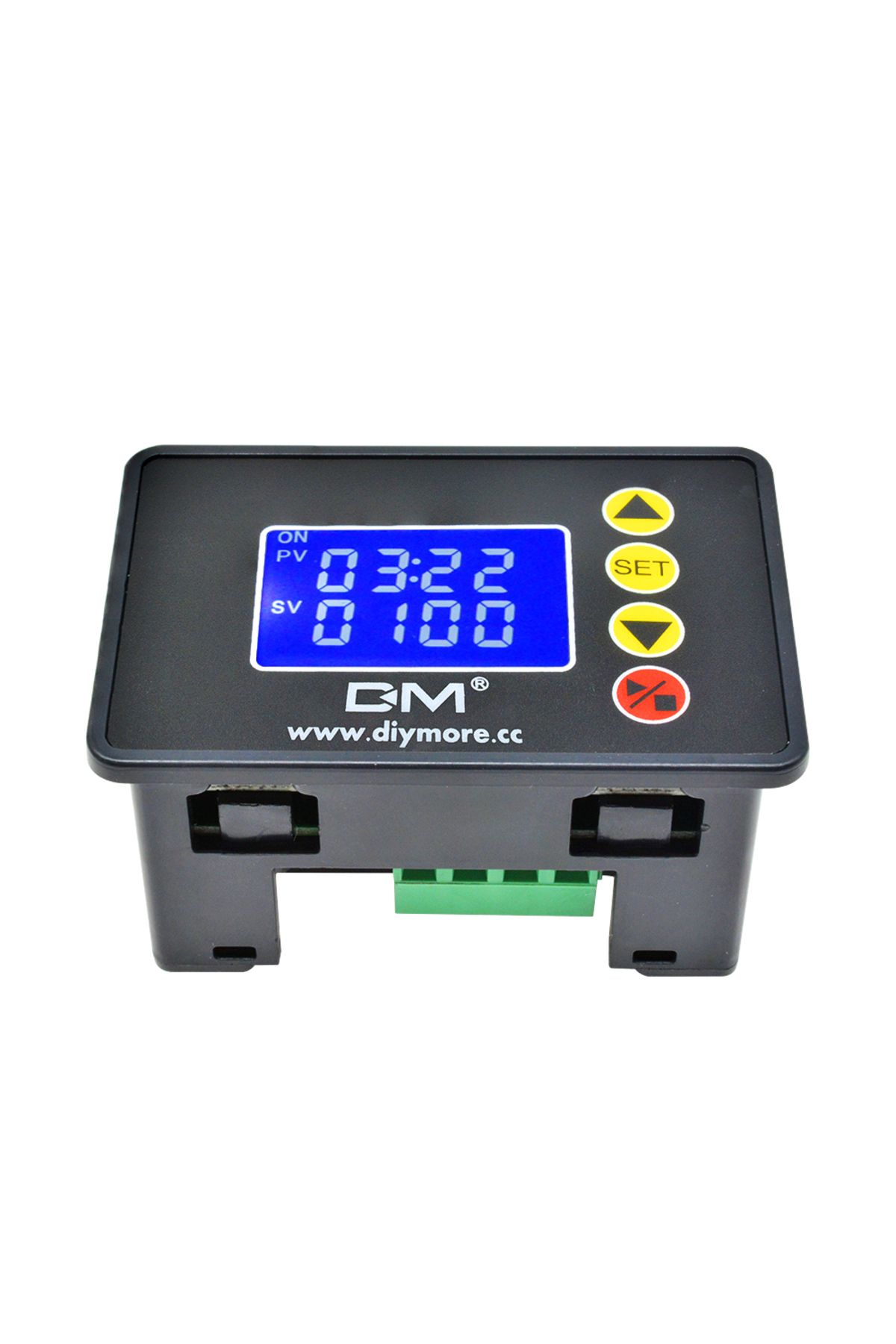 Choice-DC 12V240W DM-1.37 inch LCD Display Microcomputer Time Controller Digital Time Delay Relay DC 12V DC 7