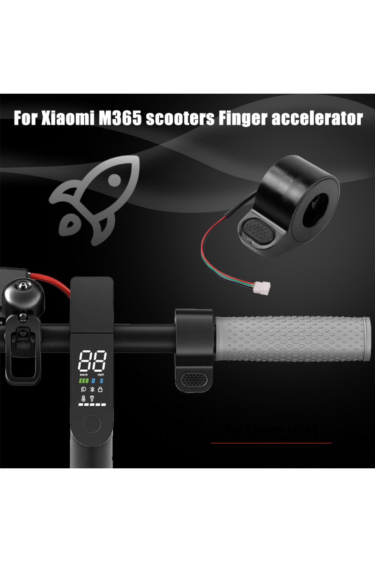 Choice-دواسة الوقود الكهربائية لدراجة Xiaomi M365 PRO Mi3 لـ Ninebot Max G30 Kick... 6