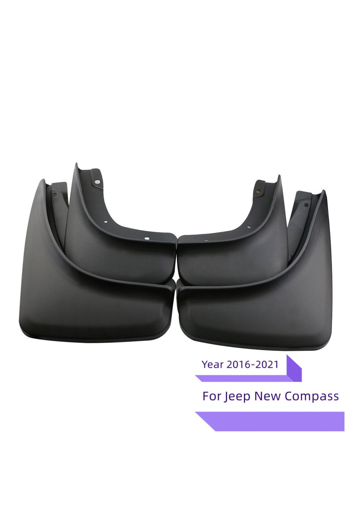 Choice-4x for Jeep Compass 2016 2017 2018 2019 2020 1.4T 2.4T MK2 MudGuards Splash Guards Front Rear Whe... 1