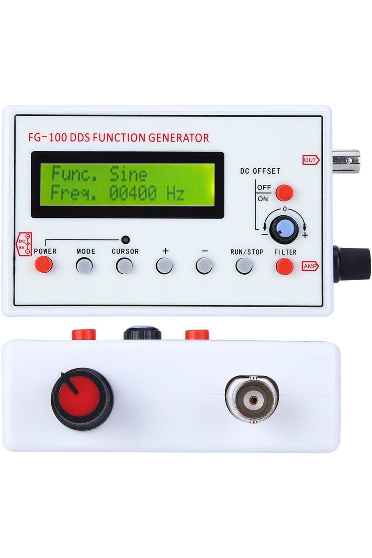 Choice-Fg-100 Dds Function Signal Generator Frequency Counter 1hz - 500khz Signal Source Module Sine Squ... 6