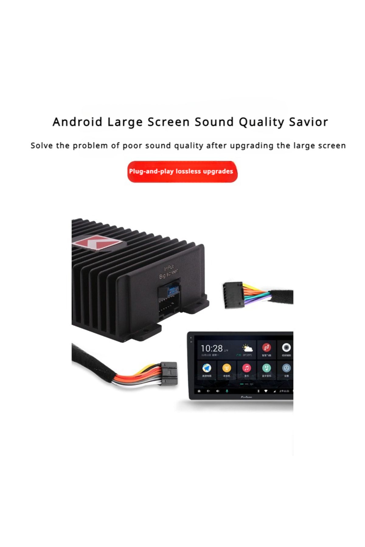 ZUIDID-4CH DSP Power Amplifier Car Audio Android Large Screen Dedicated Amplified Car Woofer Car Intelli... 5