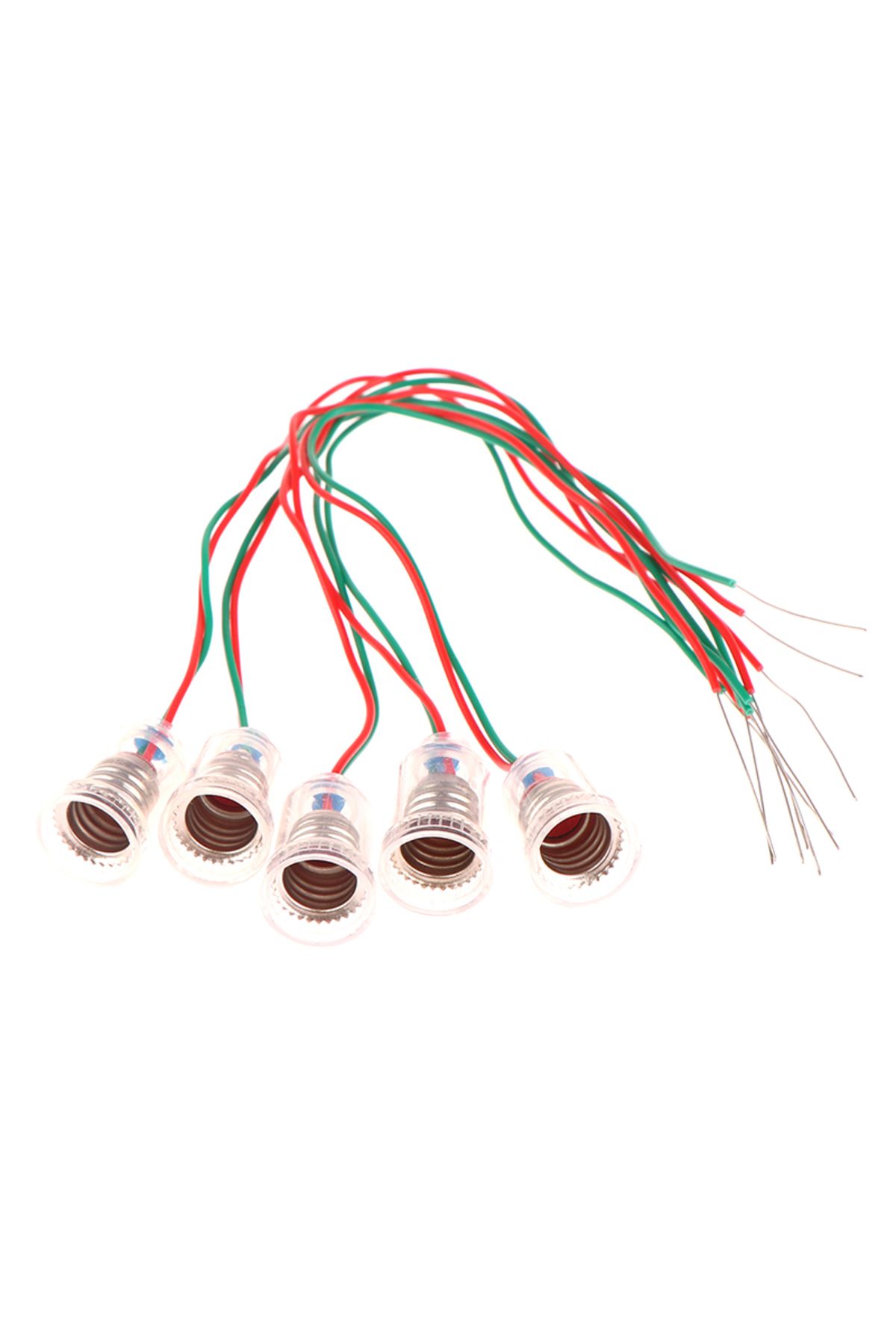 Choice-5Pcs Universal E10 Lamp Holder With Wire Small Lampholder E10 Base Experiment Teaching Instrument... 6