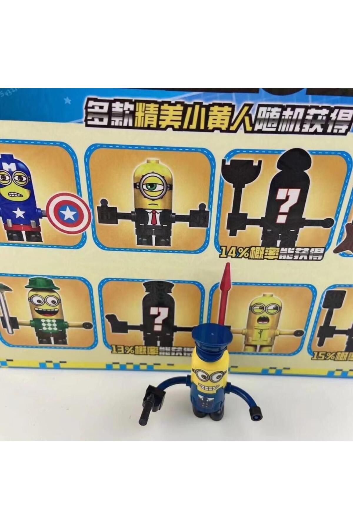 Choice-P3076 Despicable Me Small Particle Doll Building Blocks Cartoon Minions Assembling Educational DI... 6