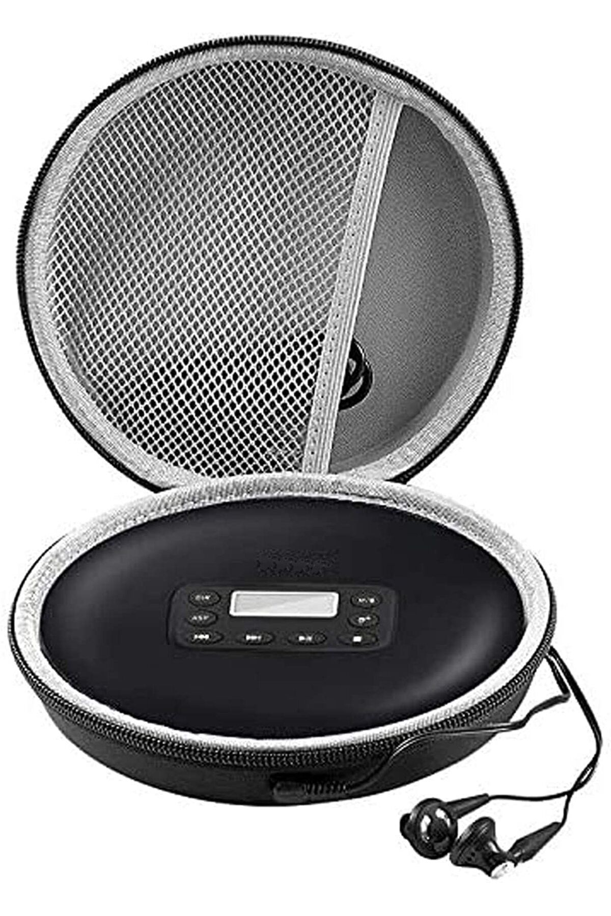 Choice-Black Portable Cd Player Case Compatible With Gpx/for Soulcker/for Arafuna/for Hott Cd204 903tf 711t 1