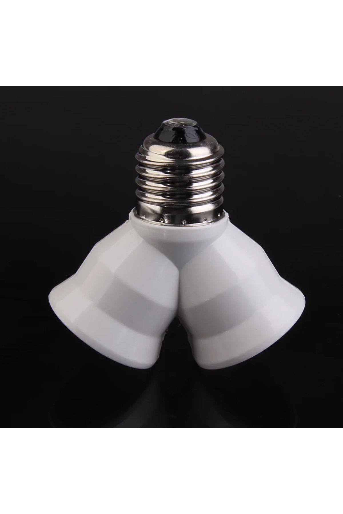 Choice-E27 Base Light Lamp Bulb Socket 1 to 2 Splitter Adapter Converter Socket Lamp Holder For Home Soc... 1