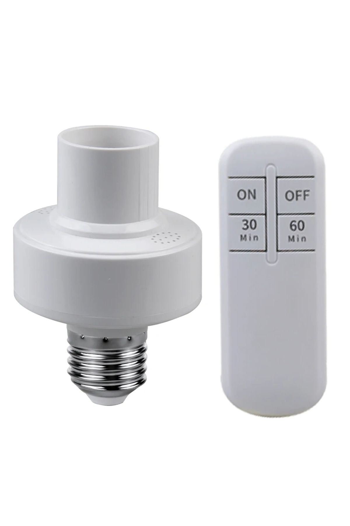 Choice-E27 Smart Holder E27 Light Bulb Socket Lamp Bases With Smart Timer Switch Wireless Remote Control La 1