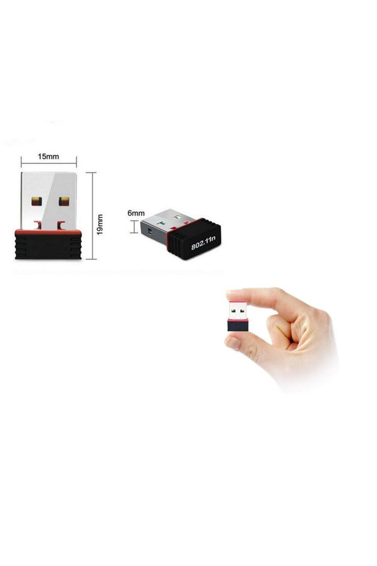 Choice-RTL8188 150Mbps USB WiFi Adapter for Raspberry Pi,Wireless Network Card Adapter WiFi Dongle for D... 5