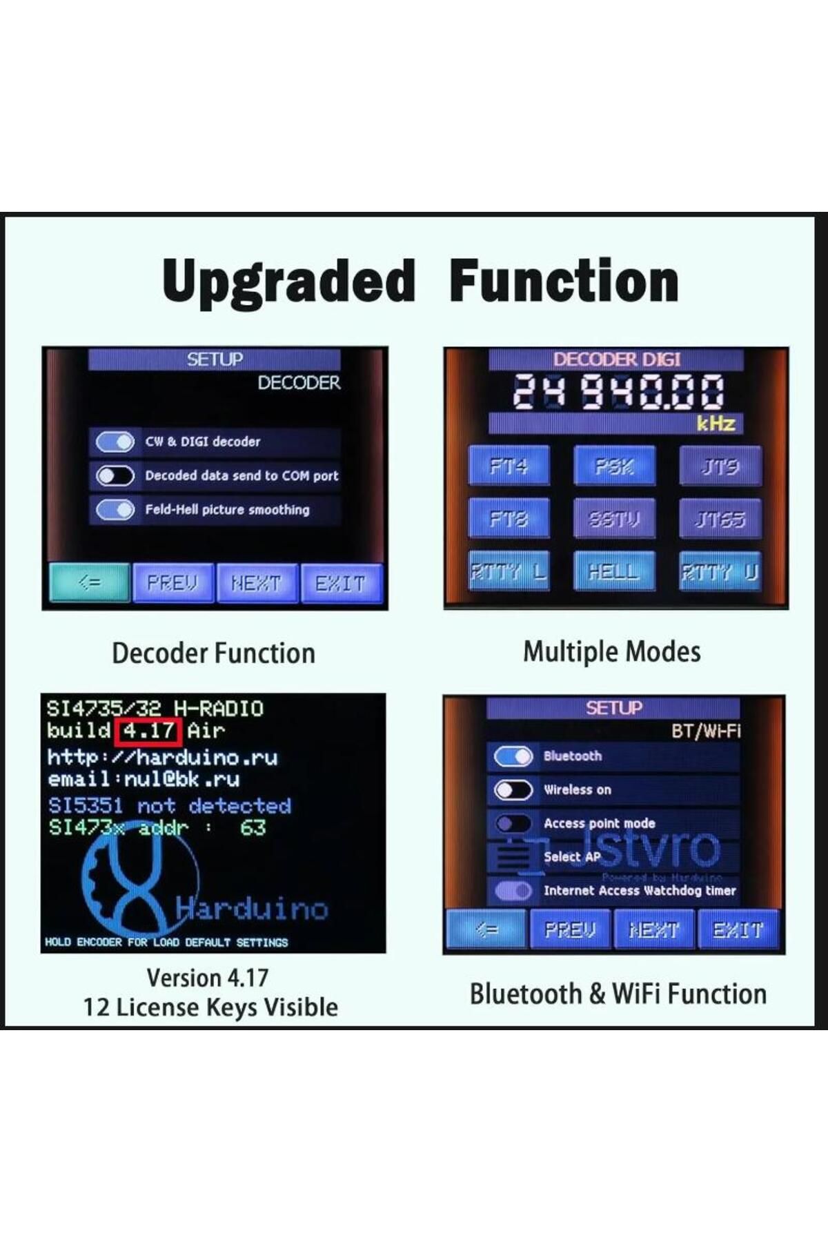Choice-2024 New Official  4.17 ATS25 Max Decoder II Bluetooth Full Radio Receiver FM SW SSB MW LW Receiv... 5