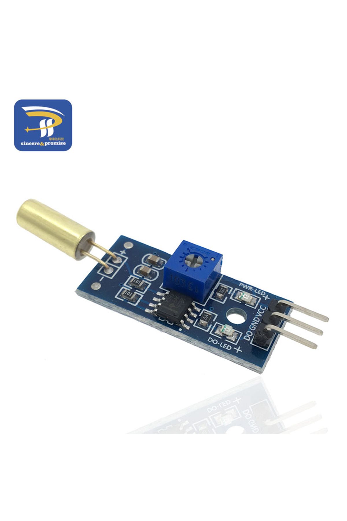 Choice-Tilt Sensor Module Switch SW-520D Angle Vibration Microcontroller Electronic Building Blocks Smar... 5