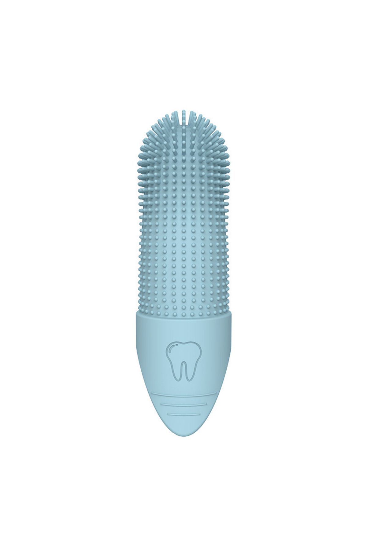 Choice-Blue Soft Silica Gel Toothbrush For Dogs Applicable To Pet Shop Oll For Dogs Finger Toothbrush Denta 1