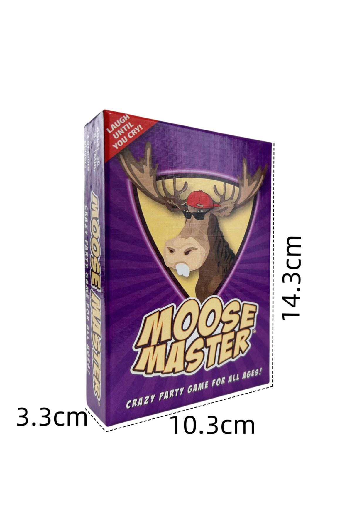 Choice-English Moose Master Card Game Casual Party Board Deck Crazy Party Game For All Ages 7