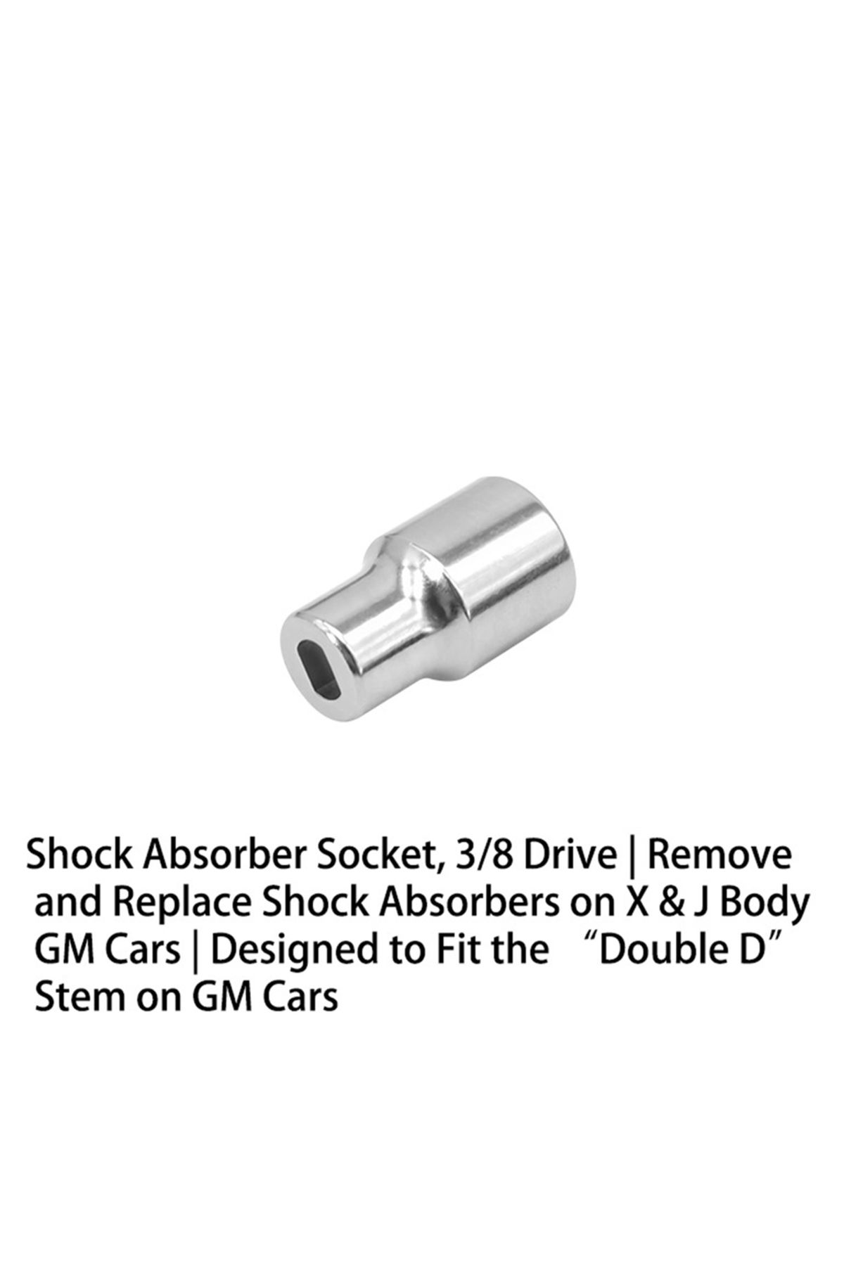 Choice-Shock Absorber Socket 3/8 Drive Remove & Replace Shock Absorbers Fit the “Double D” Stem Tools fo... 6
