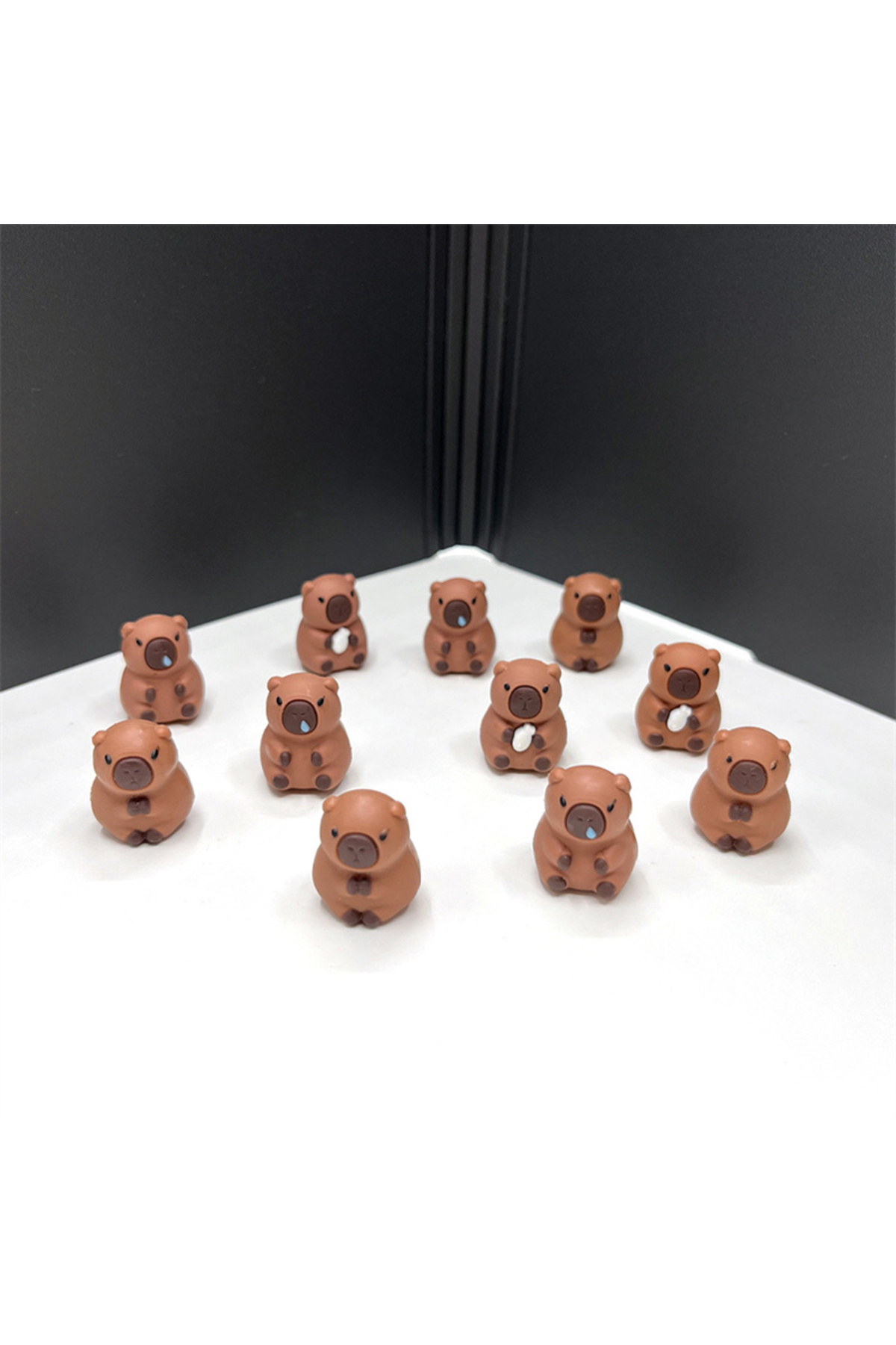 Choice-10PCS Cute Capybara Pencil Cap Silicone Pen Topper Covers For Kids Cute Pencil Extender Stationer... 3
