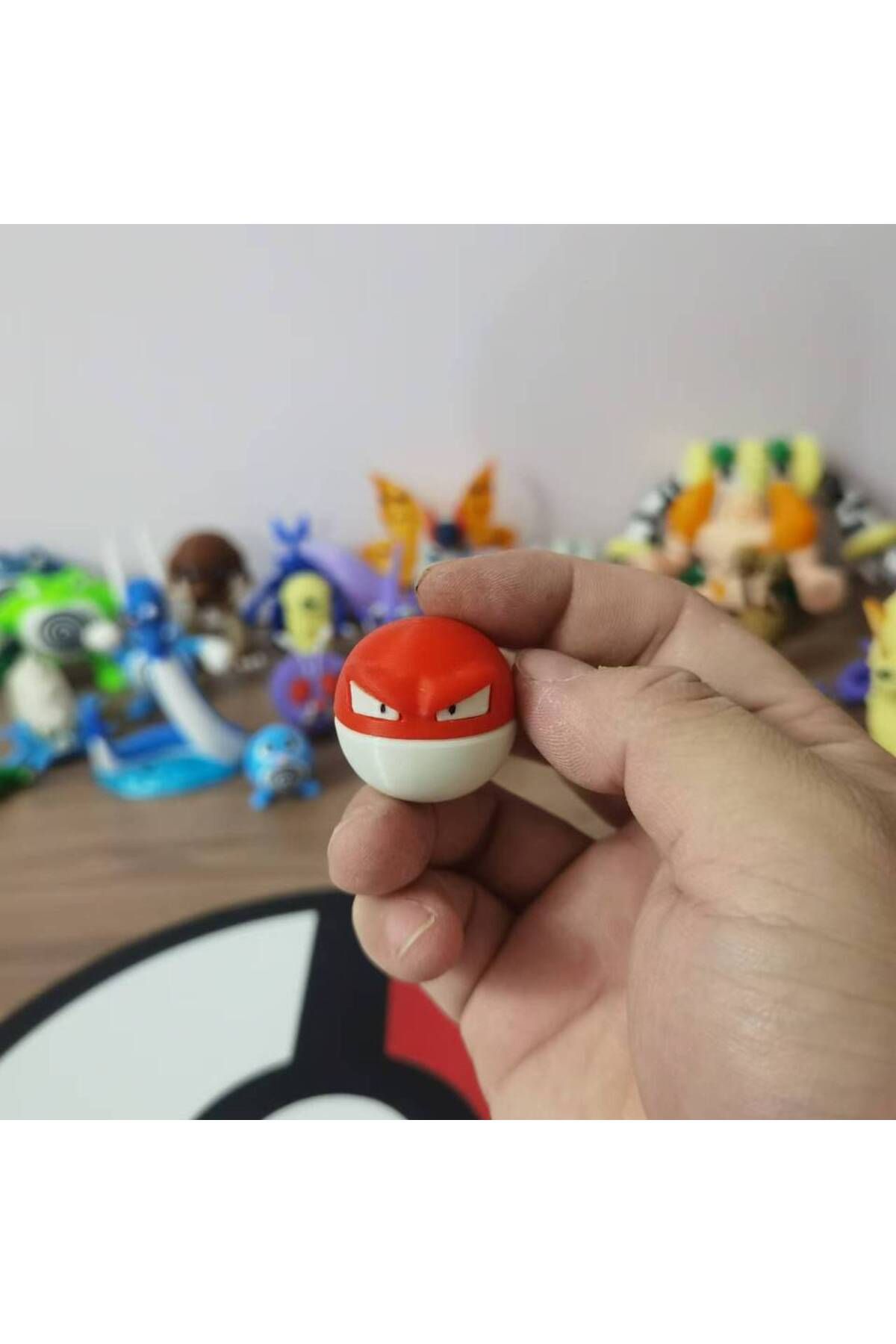 Choice-A Pokemon Anime Figures Electrode Voltorb Proportion World 1:20 Diy 3d Printing Cute Cartoon Charac. 1