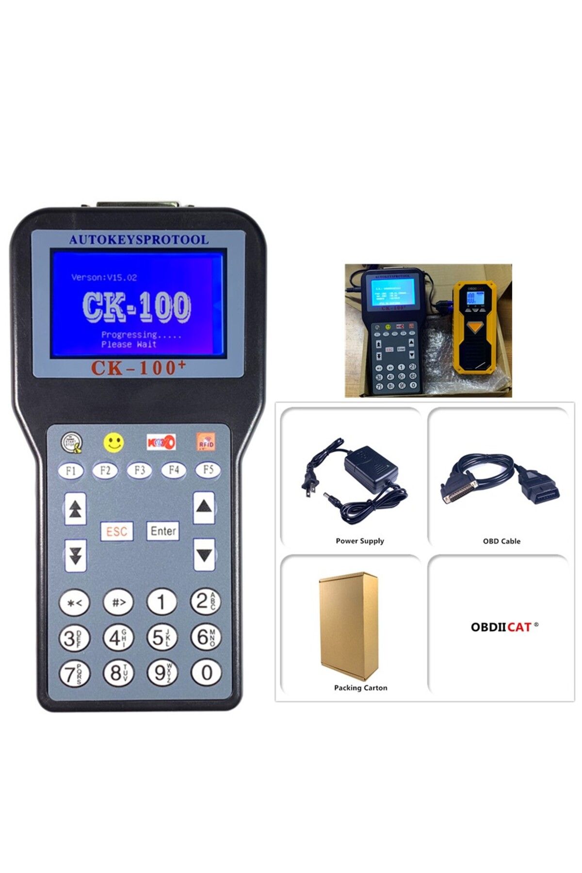 Choice-Newest CK100 V46.02/V99.99 Auto Key Programmer Car Key Programming Tool No Tokens Limited Latest ... 4
