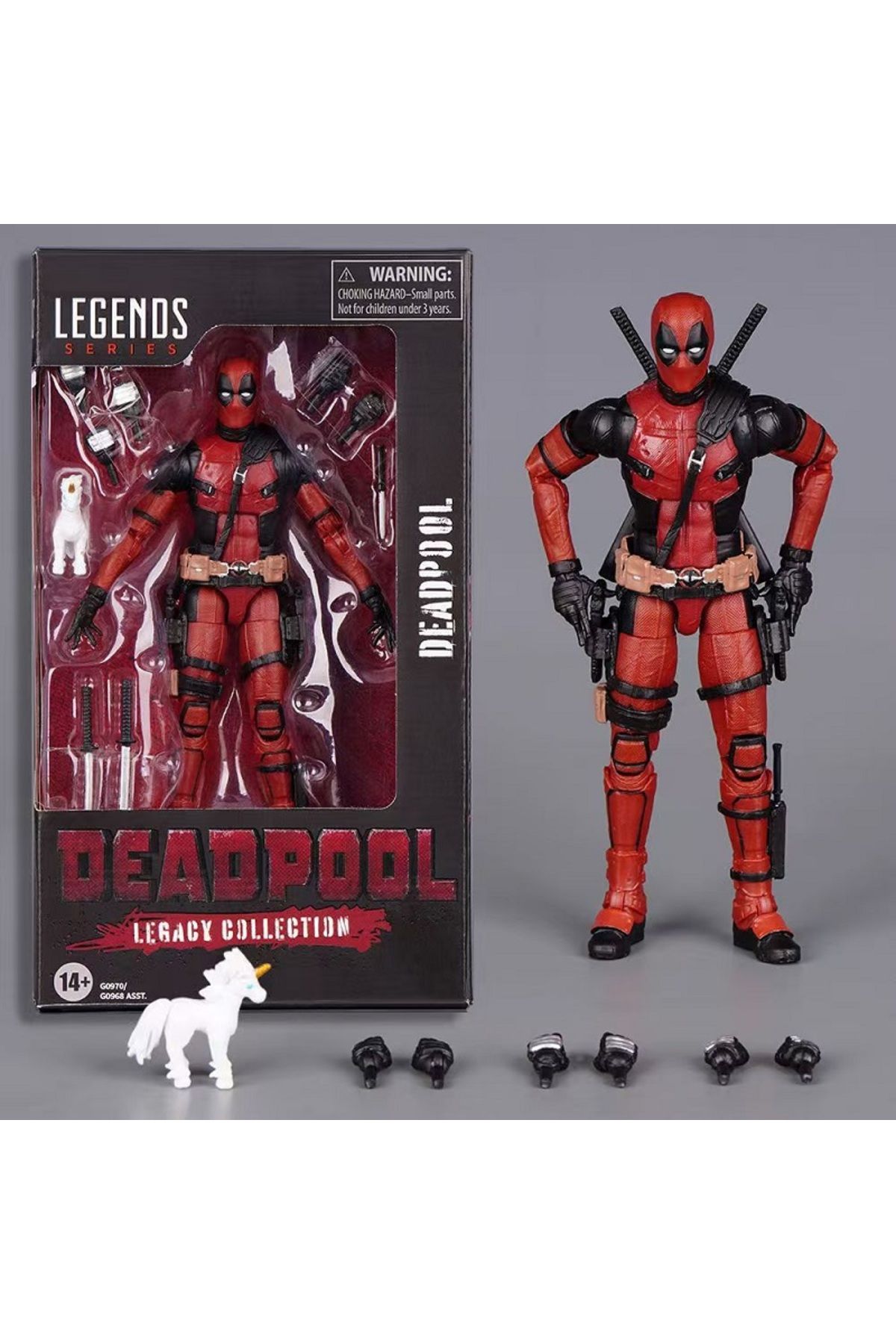 Choice-With Box Deadpool Legend Series Deadpool Action Figure Articulated Joints Moveable Doll Toys Collect 1