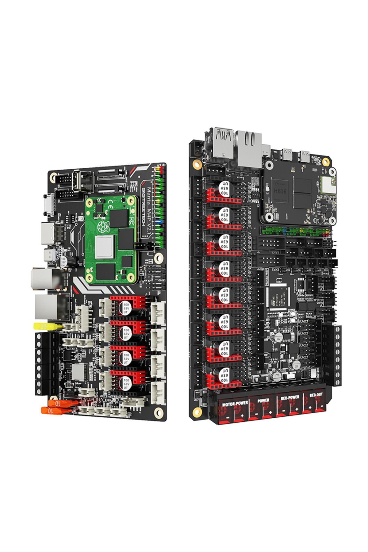 Choice-CB1 EMMC 32G BIGTREETECH Manta M4P M8P M5P Motherboard 32bit With CB1 for Klipper Raspberry Pi CM4 V 7