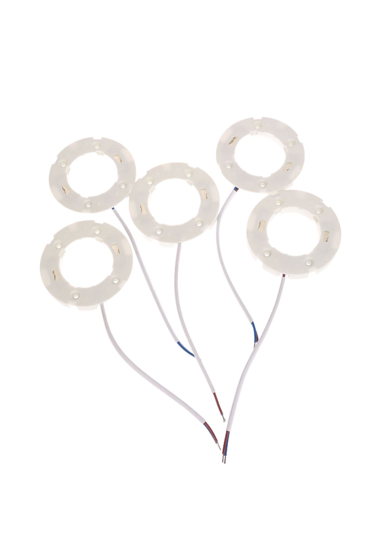 ZLinKJ-5pcs GX53 Base Fitting For GX53 Lamps Fly Leads For LED And CFL GX53 Light Bulb Fitting Ceiling W... 8