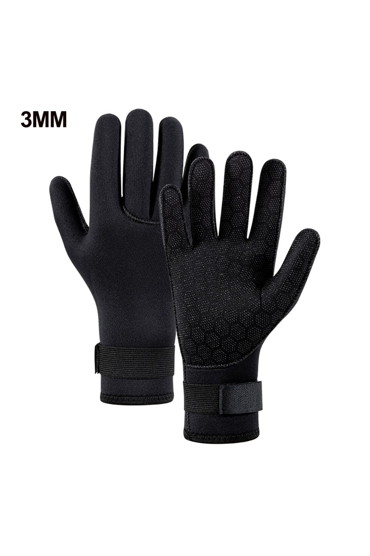 Choice-M Black 3mm Neoprene Diving Gloves Cut Resistant Keep Warm Snorkeling Paddling Surfing Kayaking Cano 1