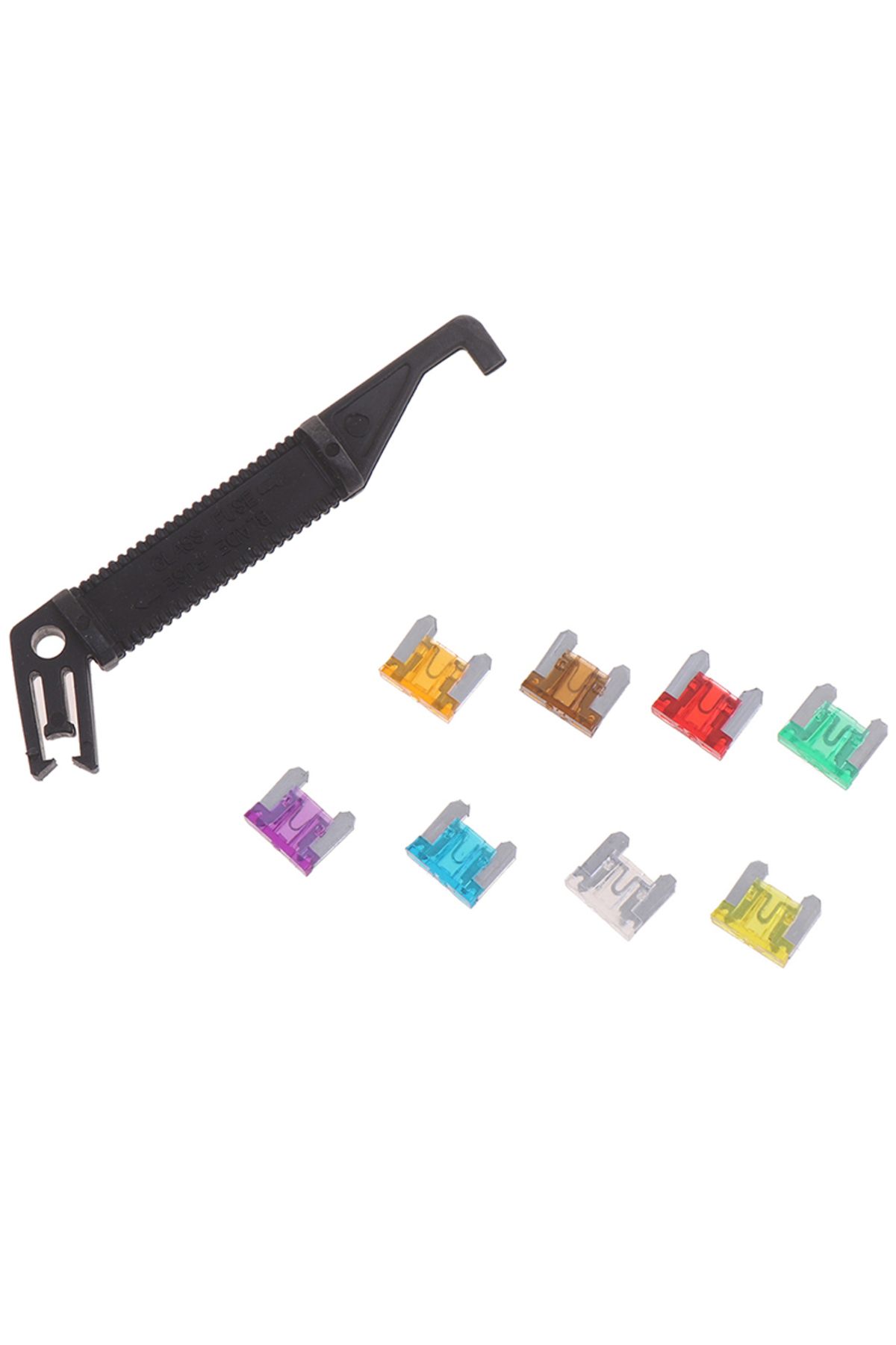 Choice-Onesize 100x Micro Auto Car Low Profile Mini Blade Fuse Kit 3a5a7.5a10a15a 20a25a30a 1