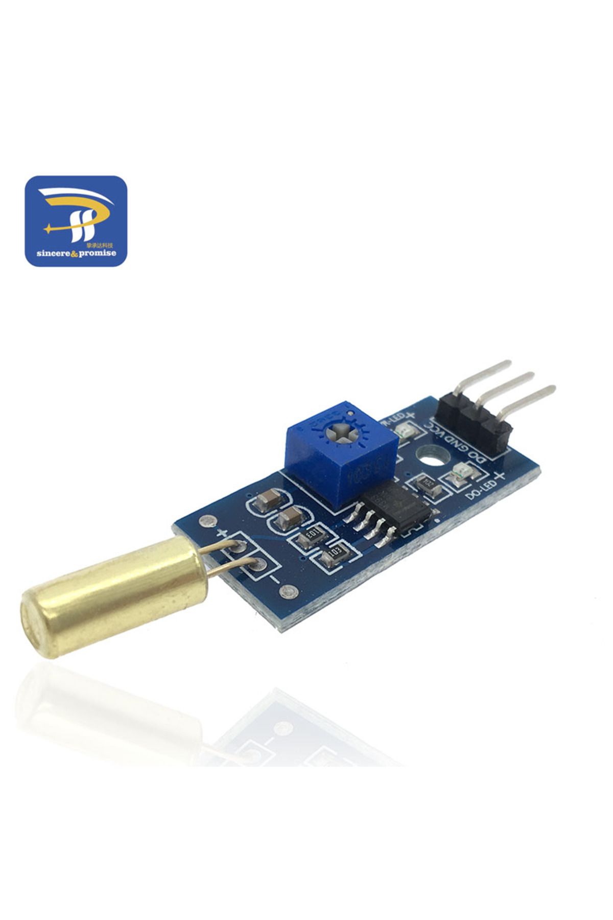 Choice-Tilt Sensor Module Switch SW-520D Angle Vibration Microcontroller Electronic Building Blocks Smar... 6