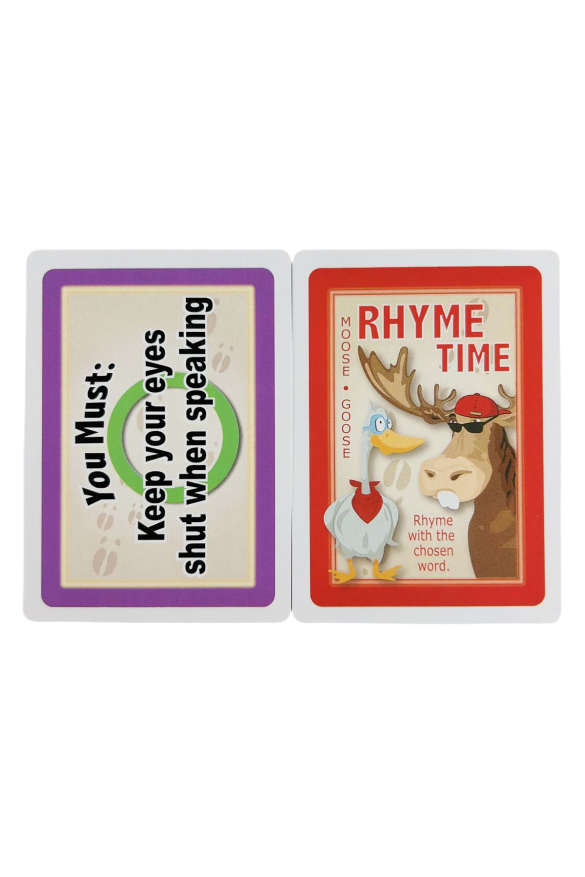 Choice-English Moose Master Card Game Casual Party Board Deck Crazy Party Game For All Ages 6