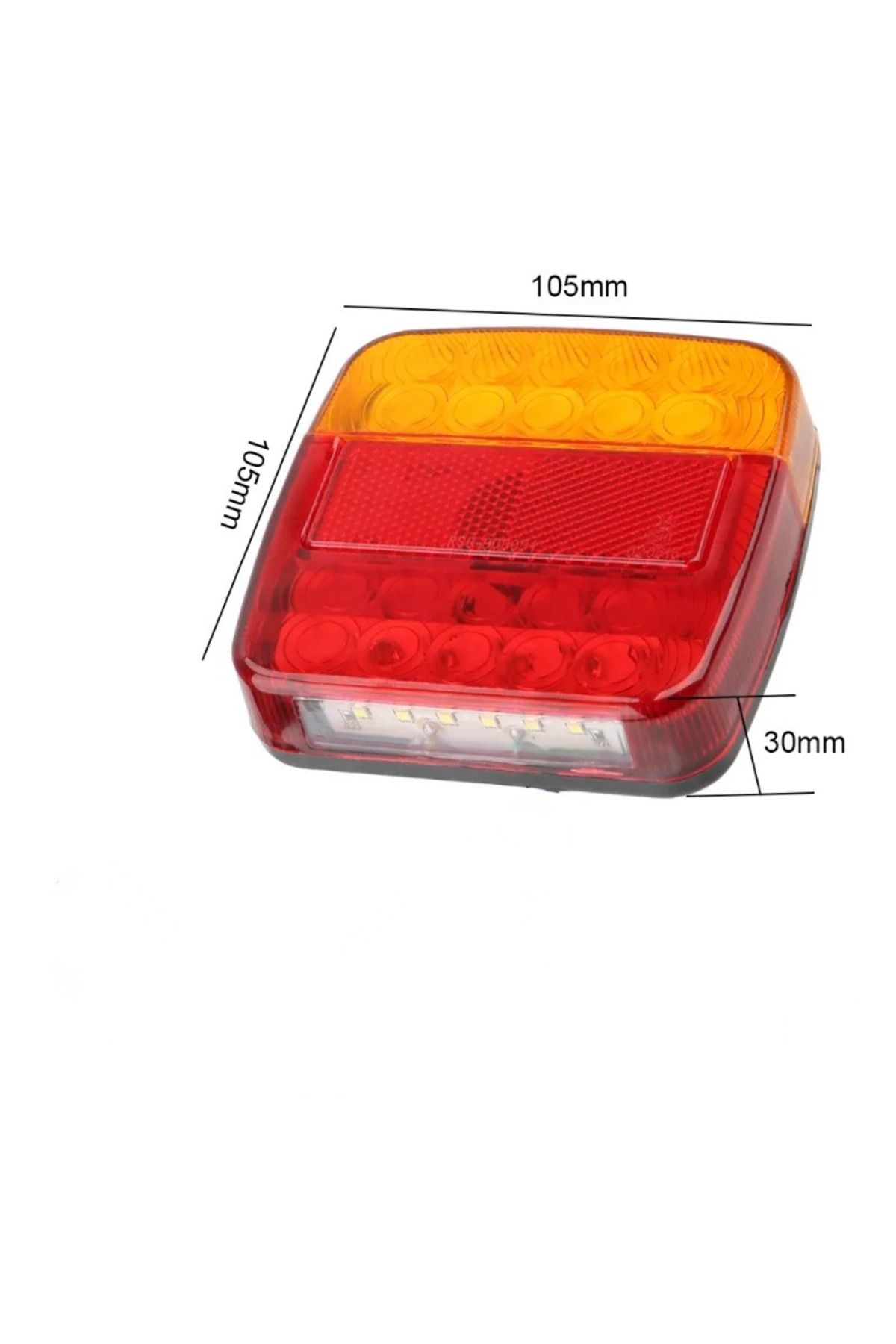 Choice-12V Taillight Turn Signal Indicator 26 LED Tail Light Car Number Plate Light Rear Reverse Brake S... 3