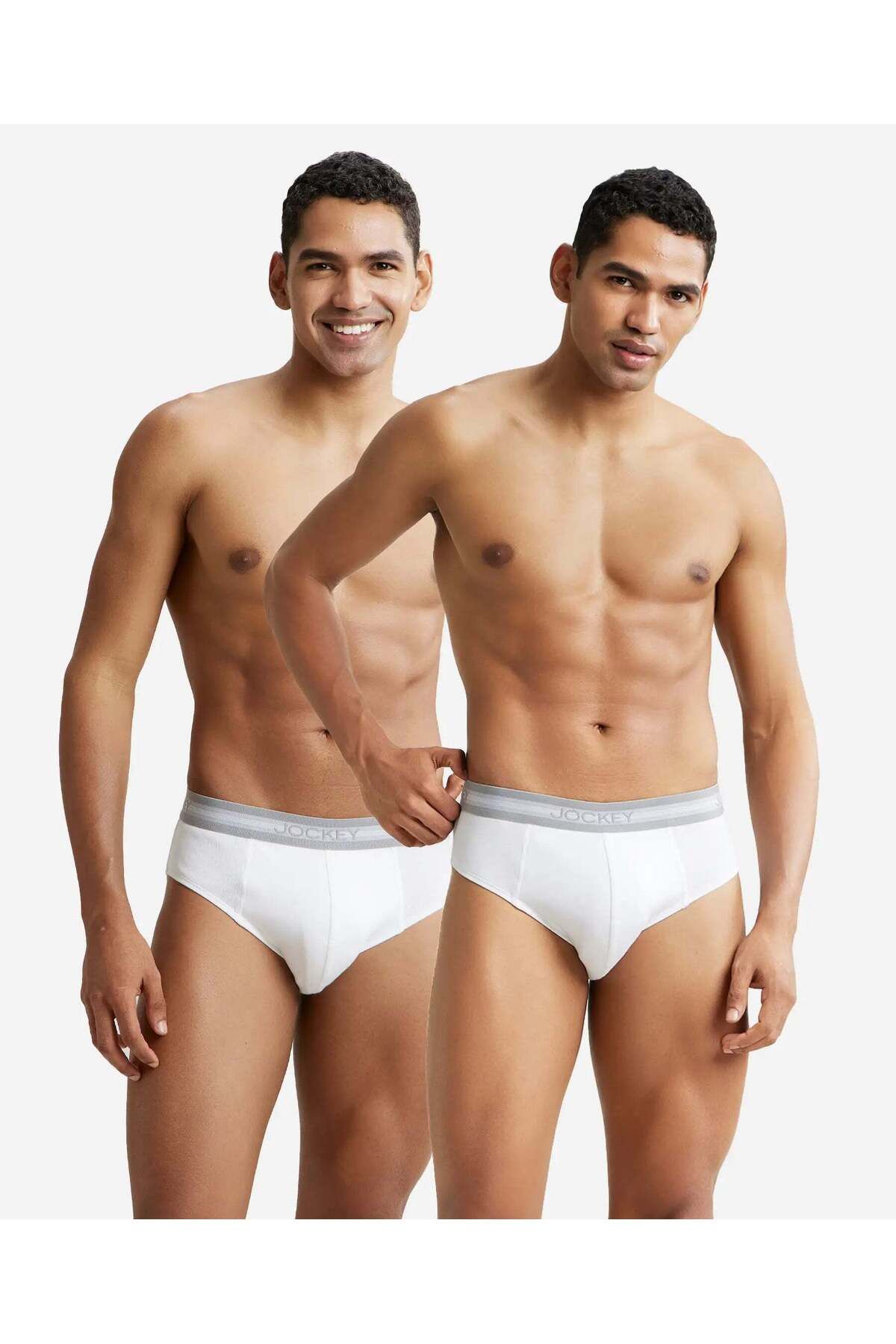 JOCKEY-Elance Midi Brief 2Pcs Pck 1010-02 White 1