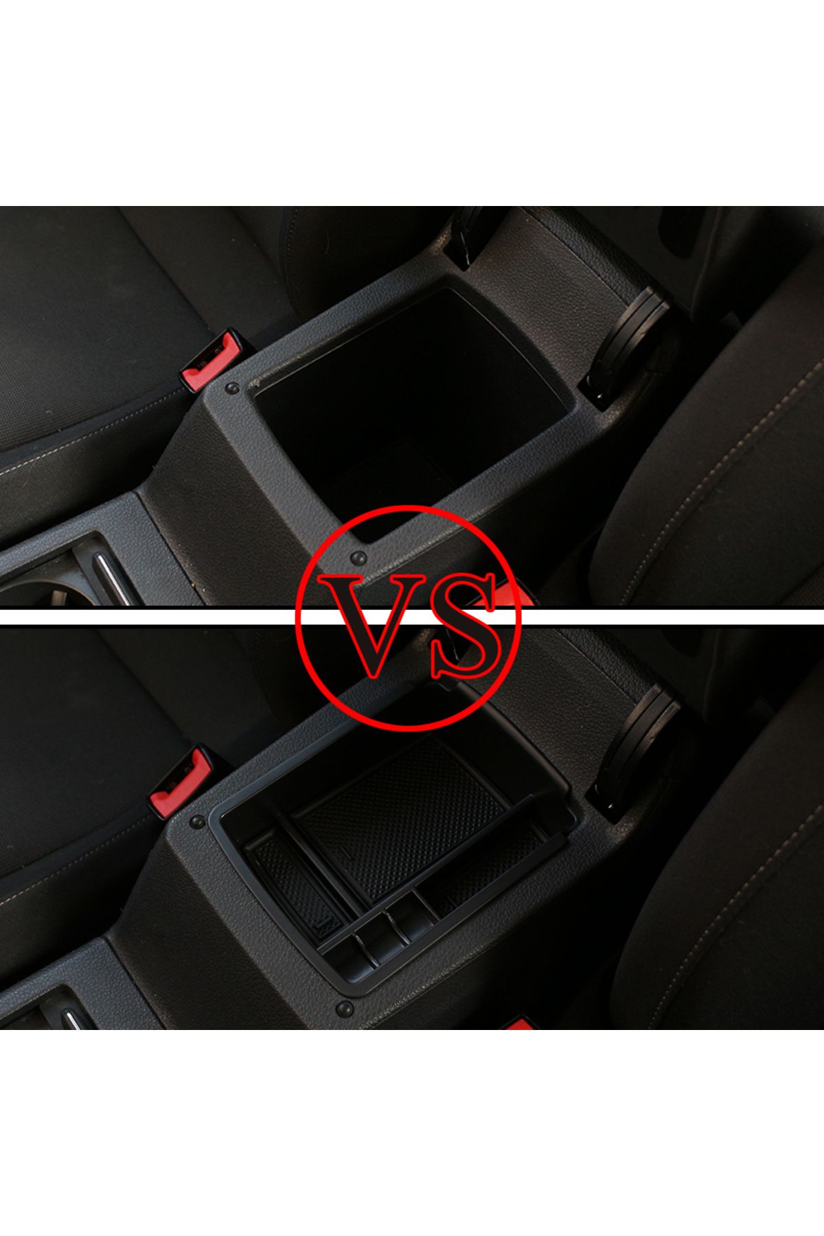 Choice-Car Center Console Tray Center Console Tray Keep Your Car Tidy Black Center Console Glove Box for... 2