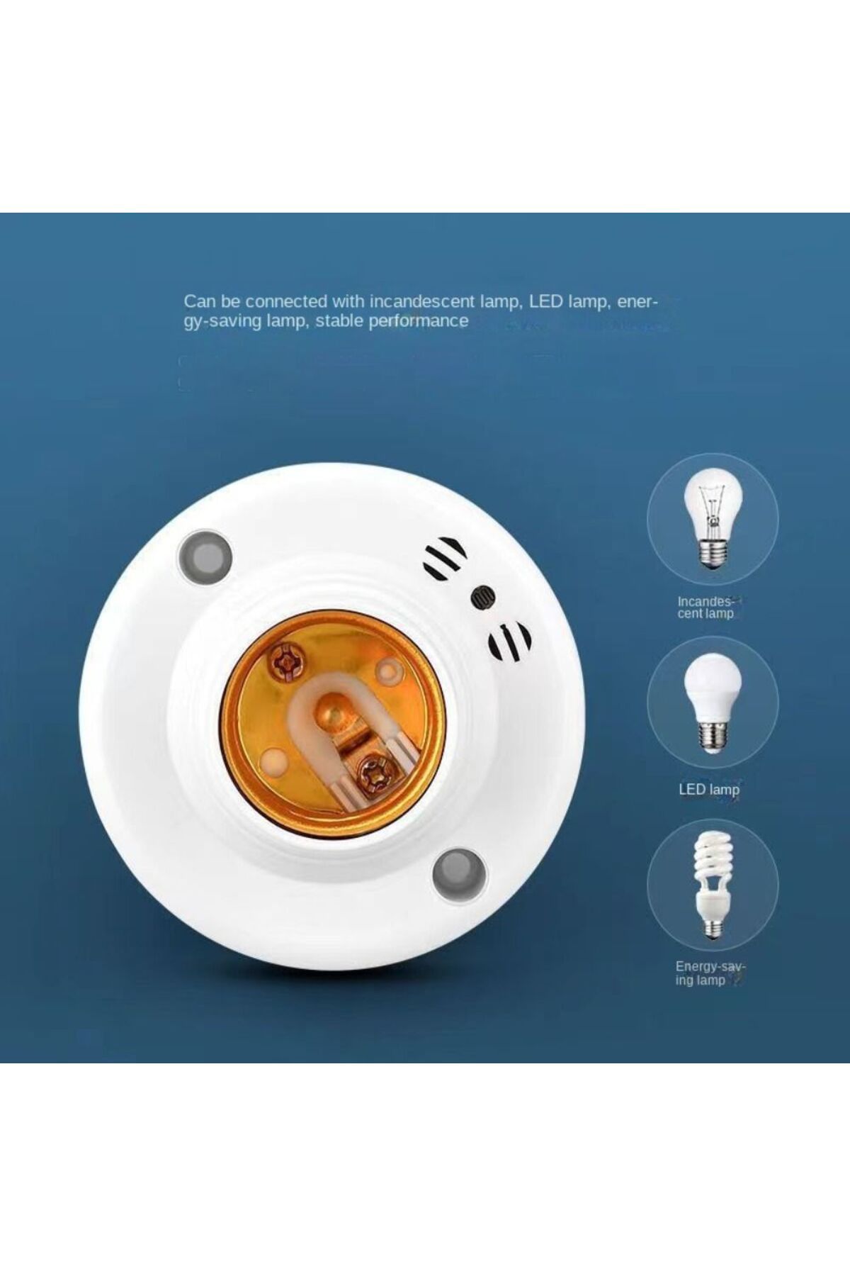 Choice-Sound Voice Control Sensor Lamp Base Delay Switch AC220V LED Bulb Holder E27 Screw Lighting Acces... 5