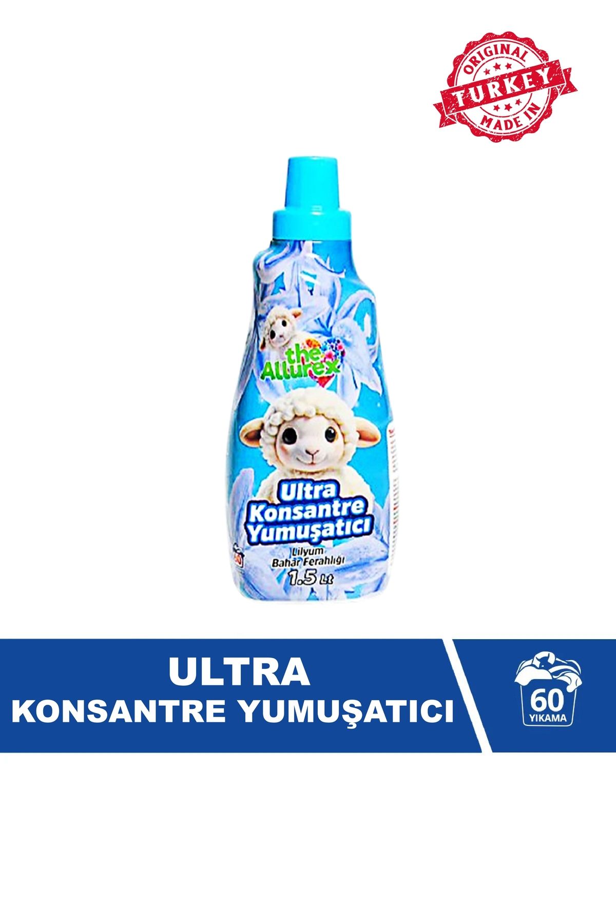 The Allurex Çamaşır Yumuşatıcı Lilyum Ferahlığı 1500 ml 1 Li