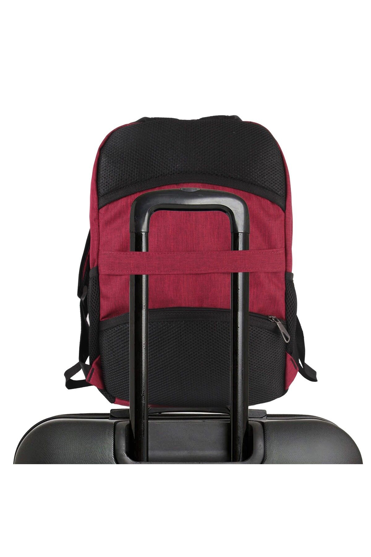 Vegmann-Tucana Vgm-030 15.6 Inch Compatible Laptop Claret Red Backpack 6