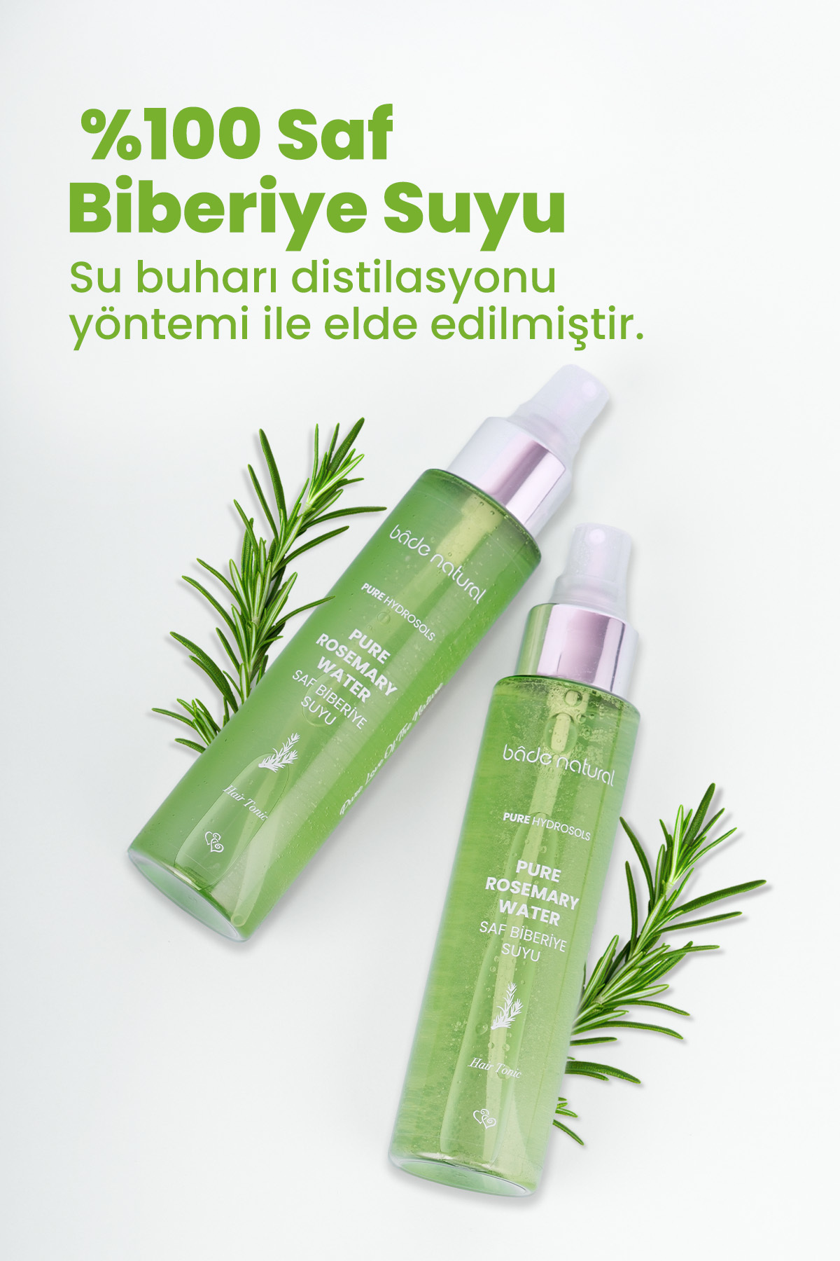 Biberiye Suyu Dökülme Karşıtı Saç Uzamasını Destekleyici Saç Toniği %100 Doğal 100 ml — BN.0392 — تصویر 3 از 6
