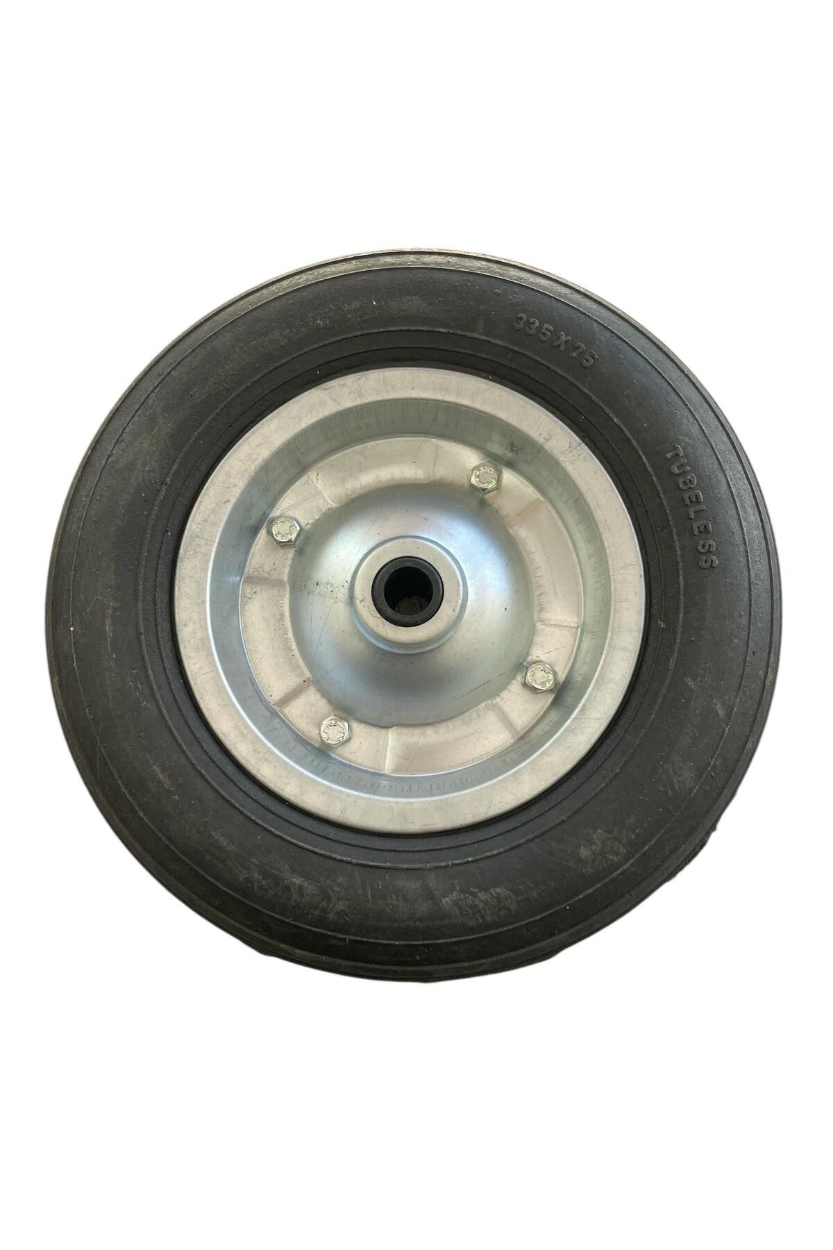 Tubeless el arabası tekerleği 335x75 dolma
