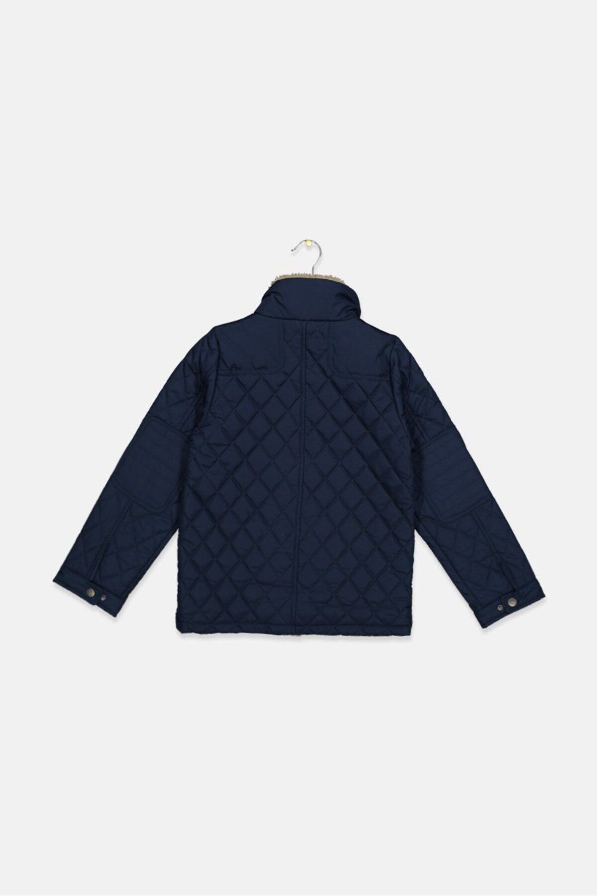 Vince Camuto-Kids Boy Quilted Long Sleeve Jacket, Navy  Blue 2