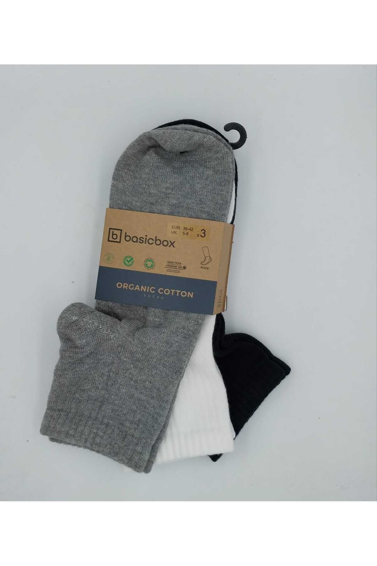 Moonrise Socks Spor Çorap Basic Box Kutulu 6'lı