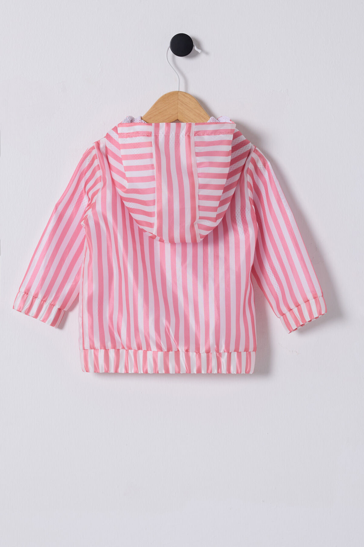 U.S. Polo Assn. U.S. Polo Assn Kız Bebek Pembe Yağmurluk fotoğrafı 2 (önizleme)