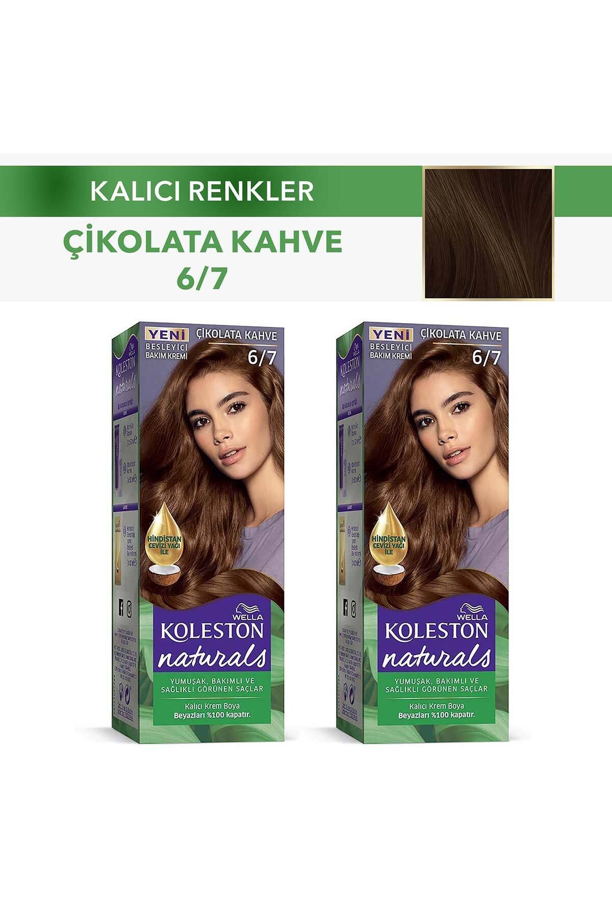 Koleston Naturals .6/7 قهوه ای شکلاتی Wella