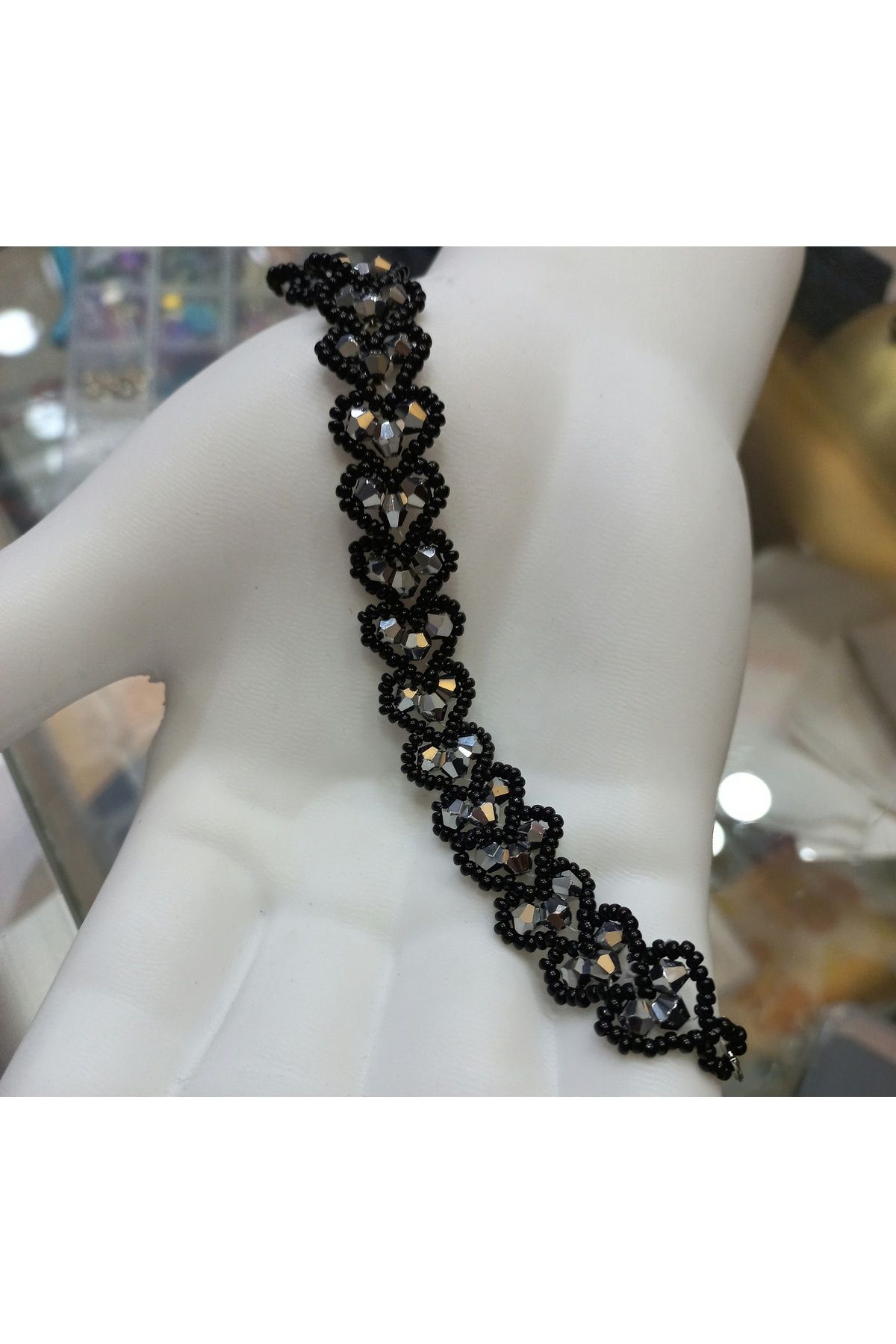 Neşeli Craft Sevgililer Günü Kalpli Bileklik