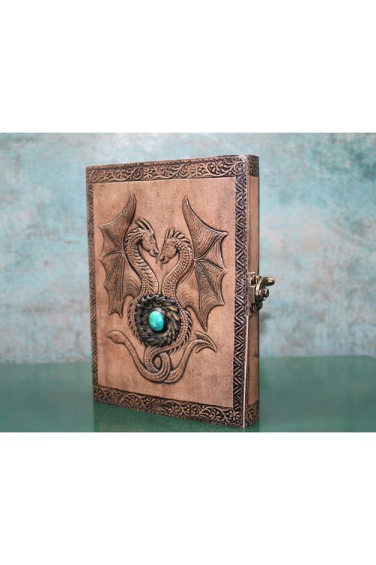 STARSTUFFS by BYA STARSTUFFS Taşlı Deri Defter Model 8