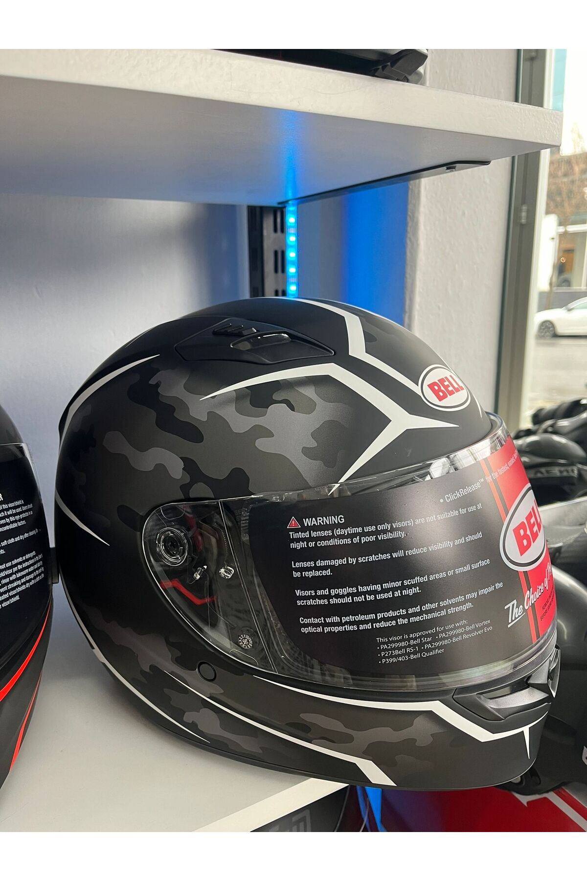 Bell KASK BELL QUALIFIER TEALTH CAMO MATTE BLACK-WHITE - Fiyatı
