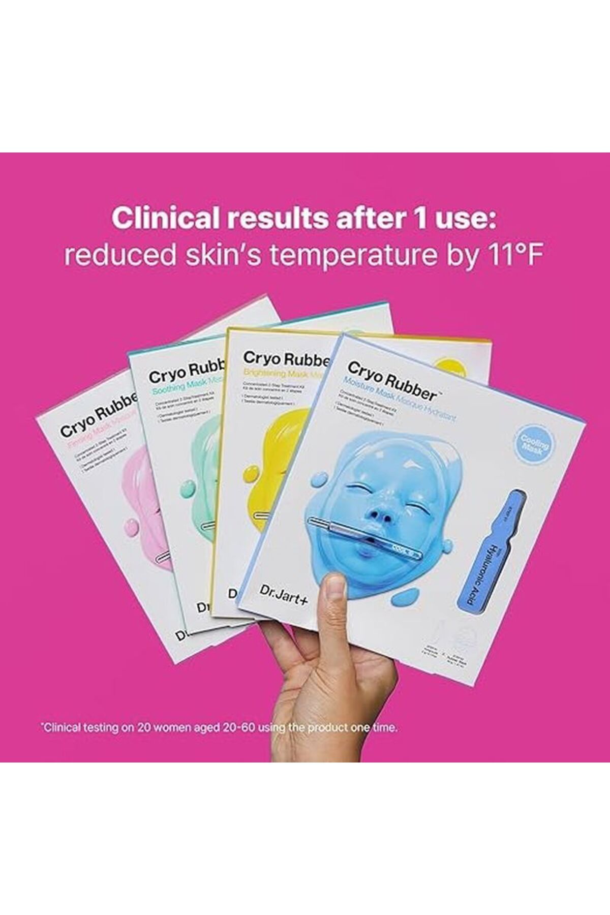 Dr. Jart+-Cryo Rubber Firming Face Mask with Moisturizing Glycerin 5