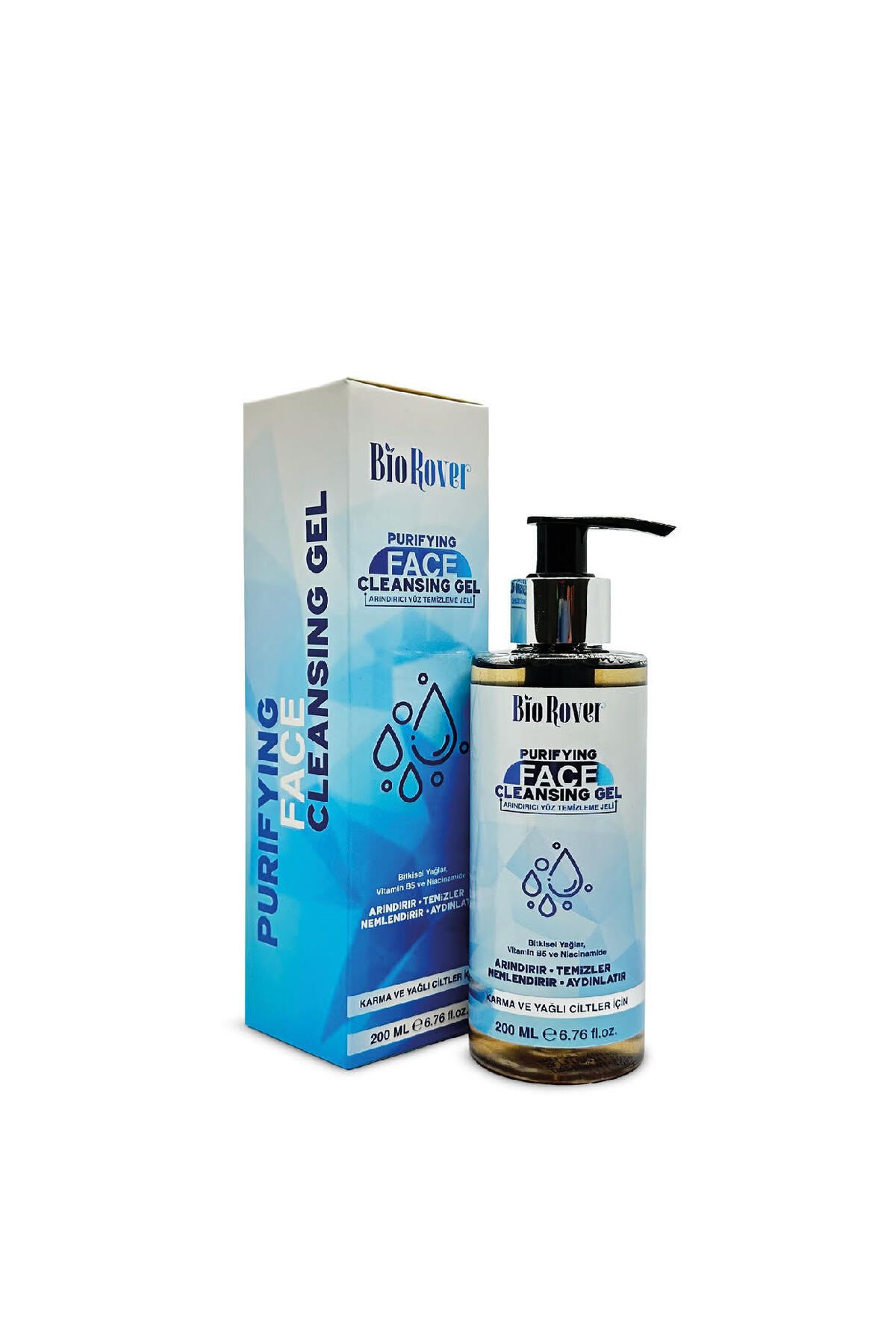 BioRover-Purifying Face Cleansing Gel 200 ml 3