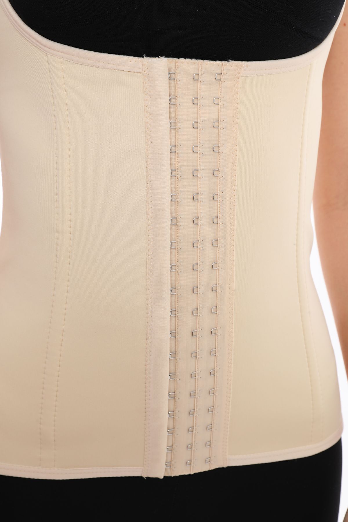 EMBA KORSE Latex Korse Çelik Balenli Bel Destekleyici Sıkılaştırıcı Lateks Doğum Sonrası Lohusa Korsesi fotoğrafı 3 (önizleme)