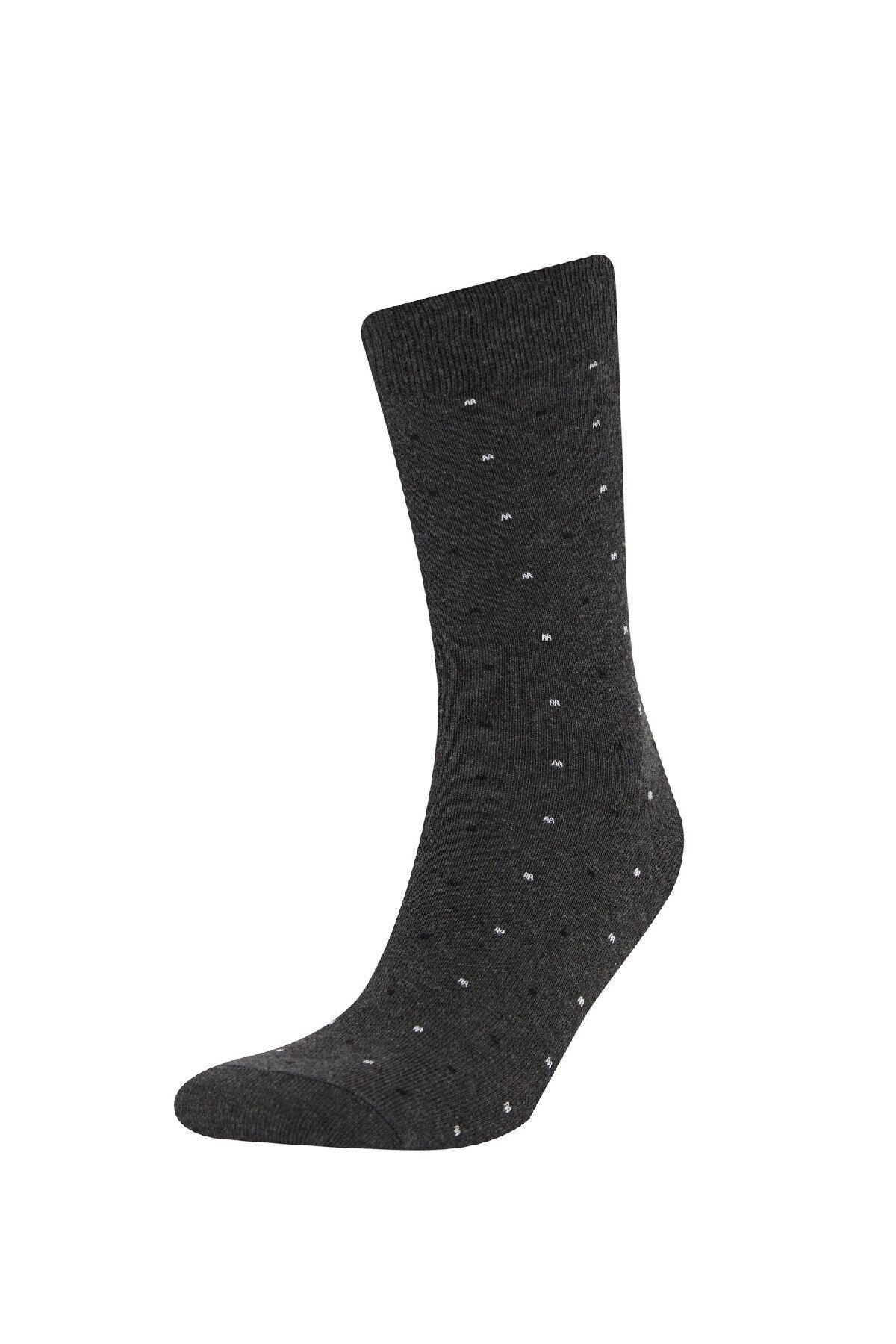 DeFacto-3-teilige lange Baumwollsocken für Herren F0938AXNS 4