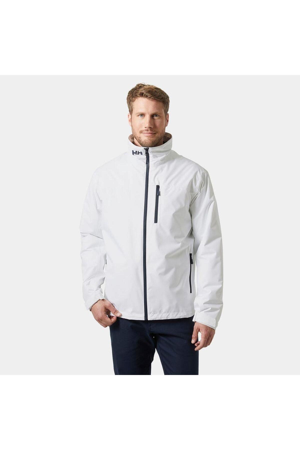 هلی هانسن کاپشن مردانه CREW MIDLAYER 2 HHA.34444 HHA.001 White-S