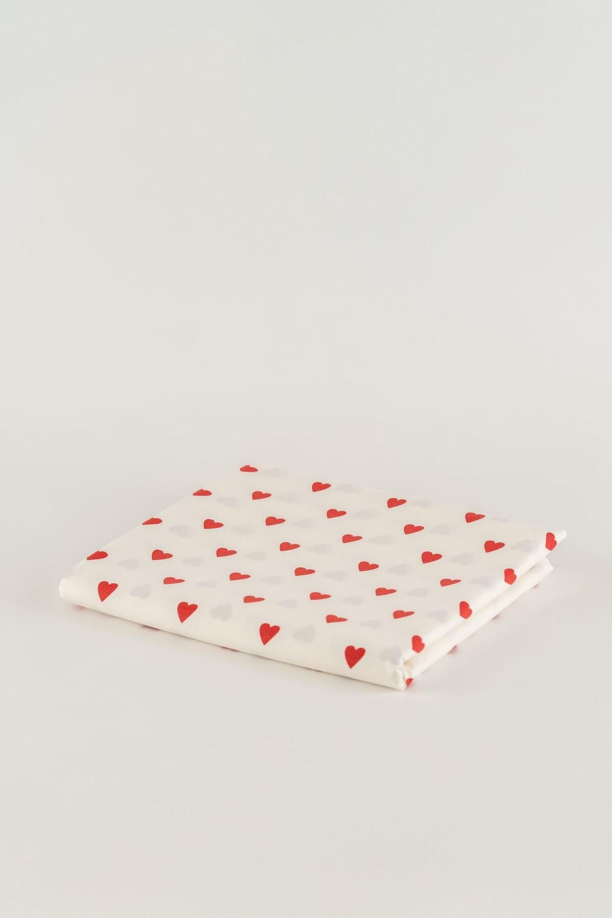 Soley-|   Mix & Match |   Hearts |   100% Cotton Double Flat Sheet 3