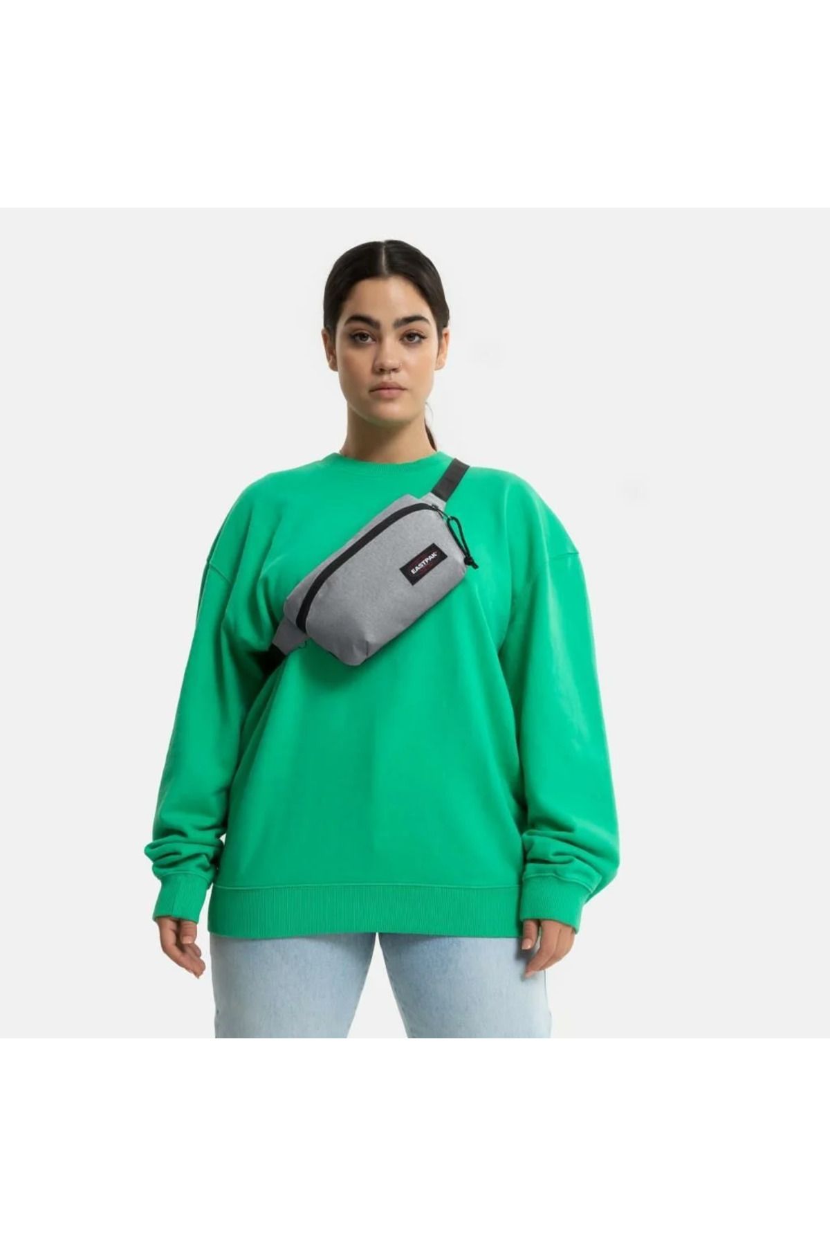 کیف کمری خاکستری مردانه و شانه اورجینال Eastpak